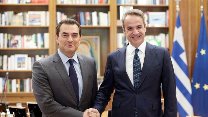 Πρώτη συνάντηση Μητσοτάκη – Σκρέκα μετά την εκλογή